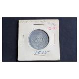 1935 50 Centavos from Mexico 72% Silver