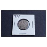 1873 Seated Liberty Dime