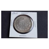1945 Peso From Mexico 72% Silver