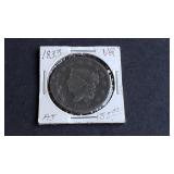 1833 Coronet Head Large Cent