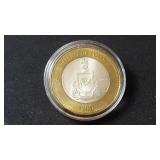 2005 100 Peso Colima 92.50% Siver Center