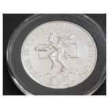 1968 25 Pesos From Mexico "Olympic" 72% silver