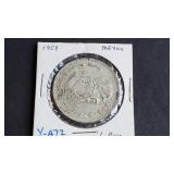 1958 Peso From Mexico 10% Silver