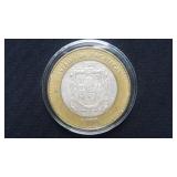 2003 100 Peso Zacatecas 92.50% Siver Center