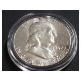 1962 Franklin Half Dollar