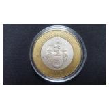 2004 100 Peso Estado de Jalisco .925 Silver Center