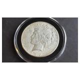 1927 S Peace Silver Dollar