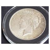 1923 Peace Silver Dollar