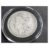 1884 O Morgan Silver Dollar
