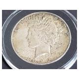 1922 S Peace Silver Dollar