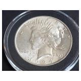 1924 Peace Silver Dollar