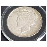 1922 D Peace Silver Dollar
