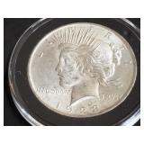 1923 Peace Silver Dollar