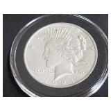 1924 Peace Silver Dollar