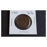 1901 Indian Head Cent