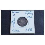 1905 5 Cents Edward VII From Canada 92.5% Silver