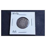 1856 Seated Liberty Dime