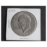 1974 D Eisenhower Dollar