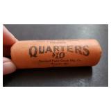 Broad Street Trust Company Roll .90 Silver Quarter