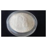 1992 D Commemorative Silver Dollar The White House