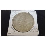 1948 Cinco (5) Pesos 90% Silver