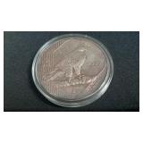 2000 5 Pesos fm Mexico Aguila Real 1 Oz 999 Silver