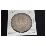 1924 UN Peso from Mexico 72% Silver