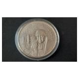 1953 5 Pesos Hidalgo From Mexico 72% Silver