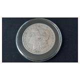 1881 O Morgan Silver Dollar