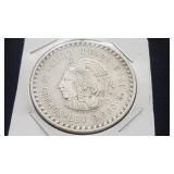 1948 Cinco (5) Pesos 90% Silver