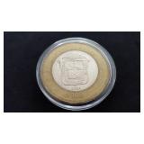 2004 100 Peso Estado de Mexico 92.5% Silver Center