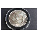 Buffalo Style One Troy Ounce .999 Silver