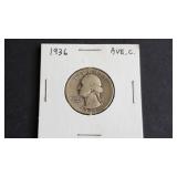 1936 Washington Quarter