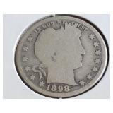 1898 Barber Quarter