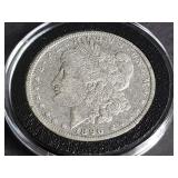 1896 O Morgan Silver Dollar
