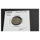 1866 3 Cent Nickel