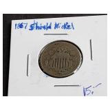 1867 Shield Nickel