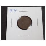 1870 Indian Head Cent