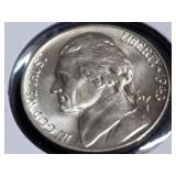 1943 P Silver Wartime Jefferson Nickel High Grade