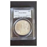 1885 O Morgan Silver Dollar PCGS MS64