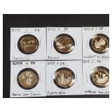 (2) 2003 S & (4) 2009 S Quarters High Grade