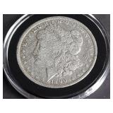 1890 O Morgan Silver Dollar