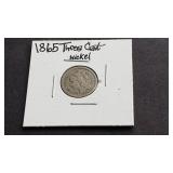 1865 3 Cent Nickel