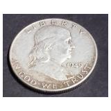 1949 Franklin Half Dollar