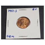 1951 S Lincoln Wheat Cent High Grade