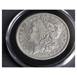 1890 O Morgan Silver Dollar