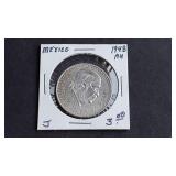 1948 Peso From Mexico 50% Silver