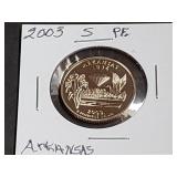 2003 S Arkansas State Quarter High Grade