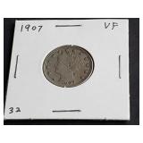 1907 V Nickel