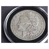 1889 O Morgan Silver Dollar
